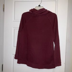 Nike burgundy hoodie